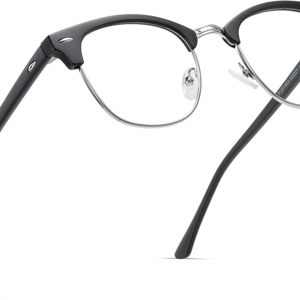 AOMASTE BLUE LIGHT BLOCKING RIMLESS CLEAR GLASSES - NEW